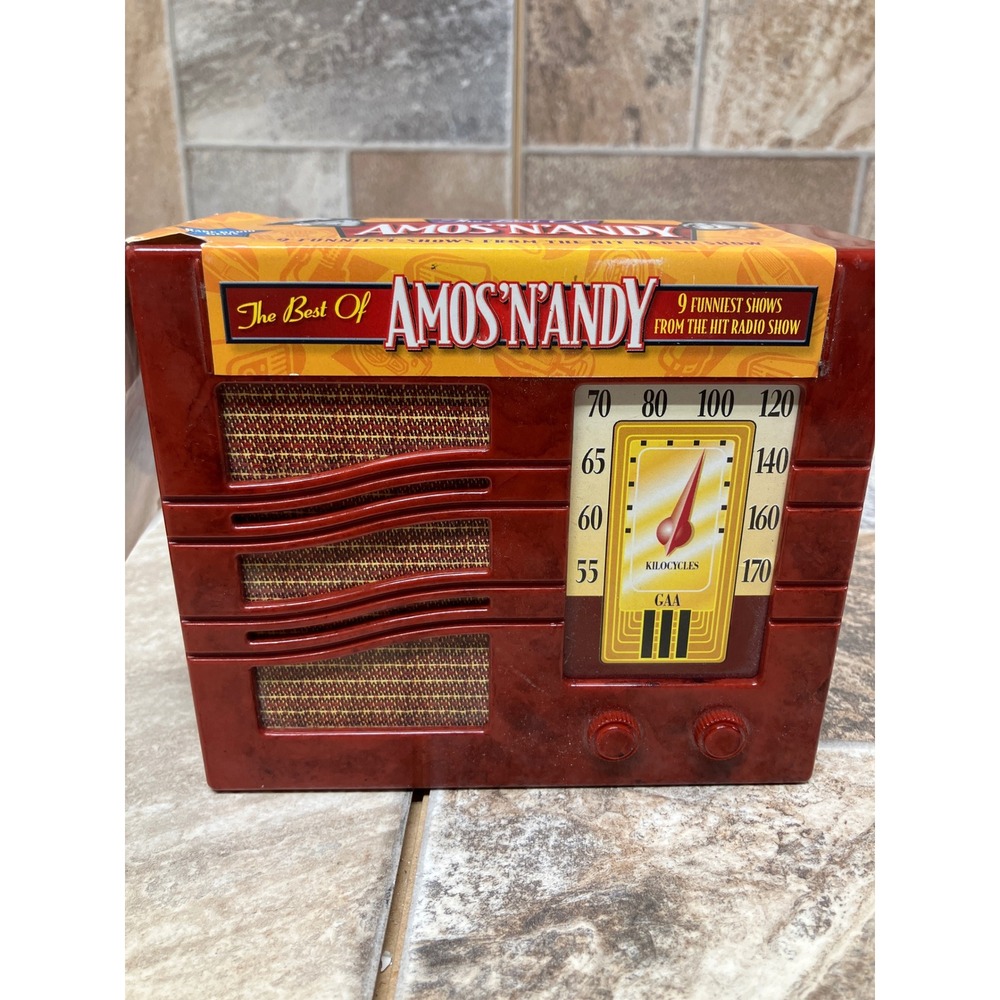 The Best of Amos N Andy 3 CD Box Set Retro Radio Case‎ 9 Shows Remastered 49706